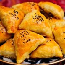 Crimean samosas recipe with fruit in the oven